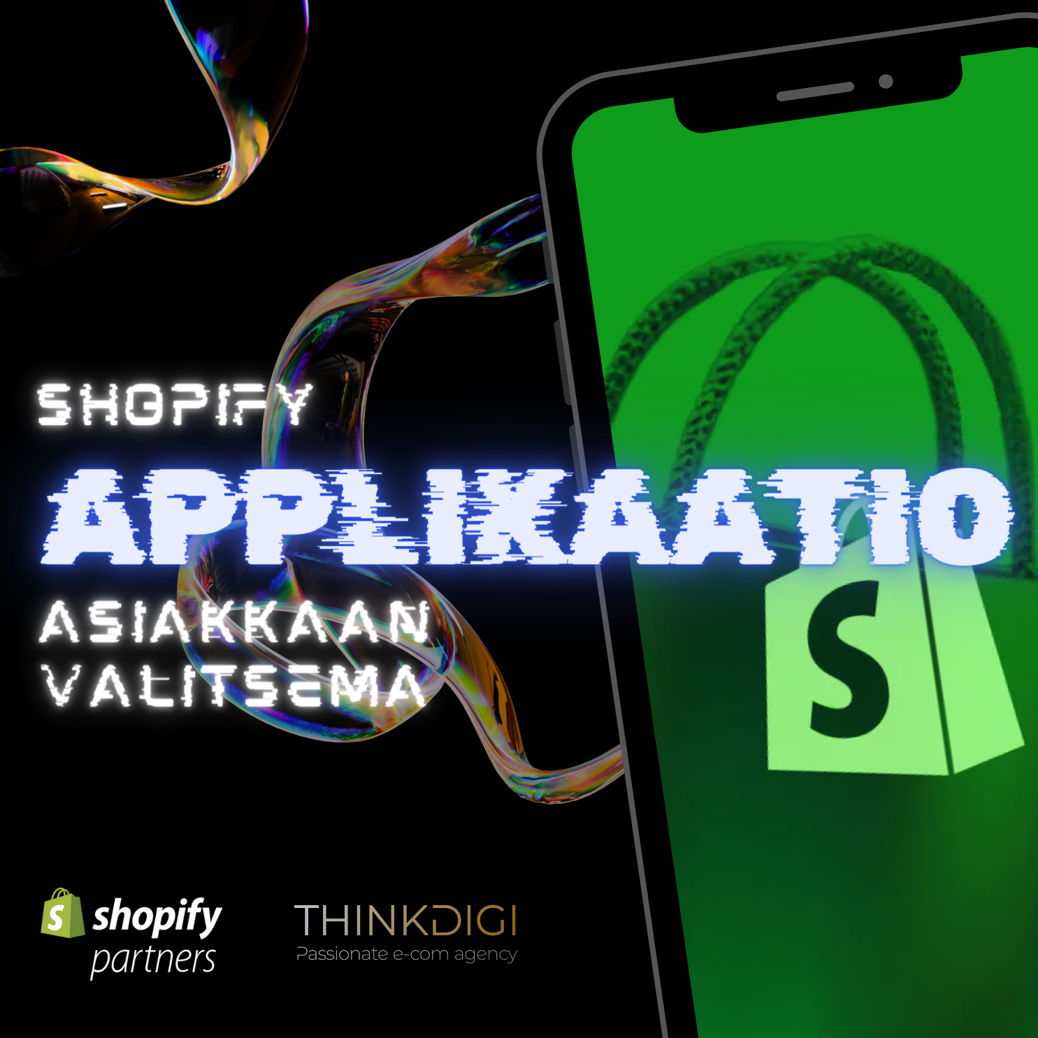 Shopify Applikaatio - Asiakkaan valitsema