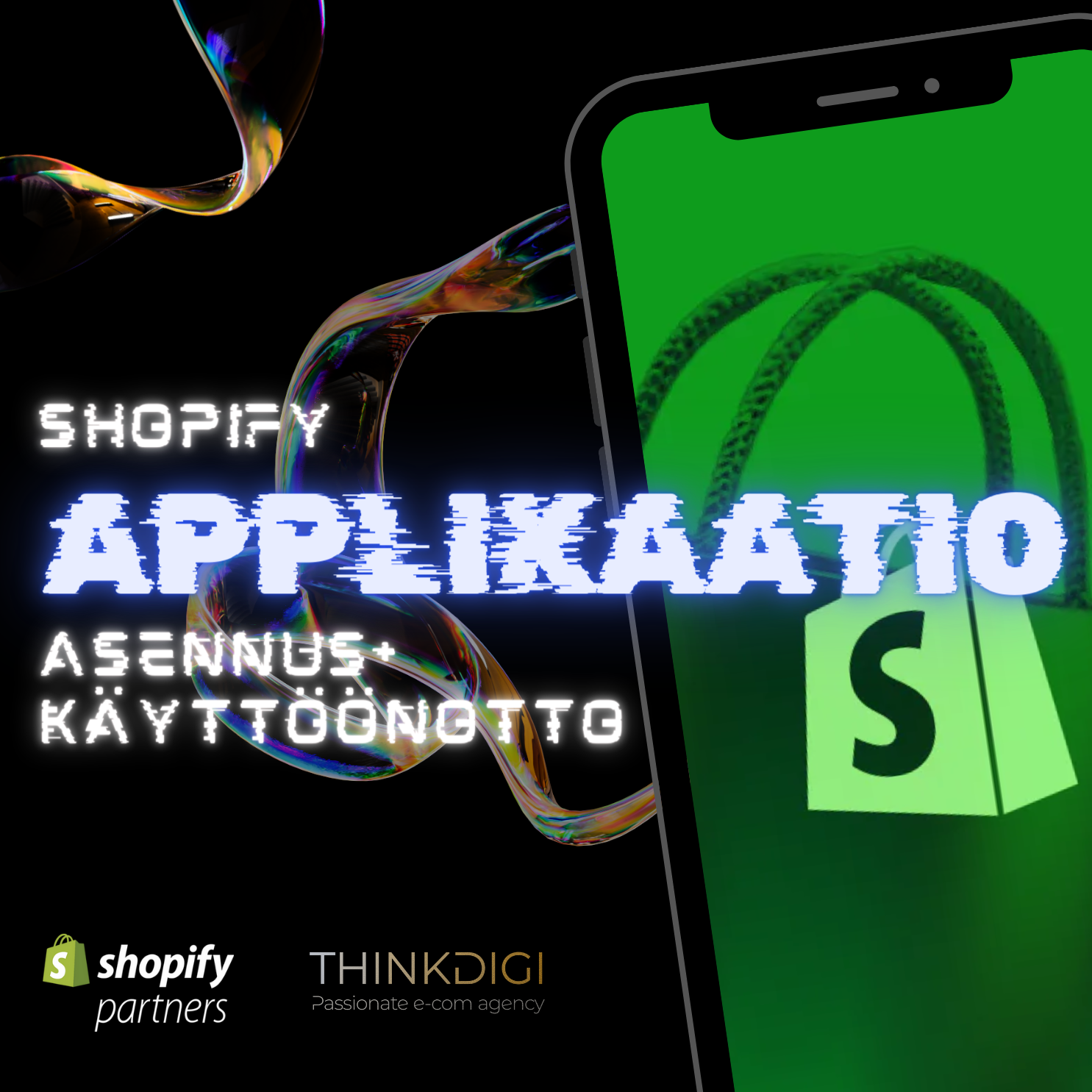 Shopify Applikaatio - Käyttöönotto