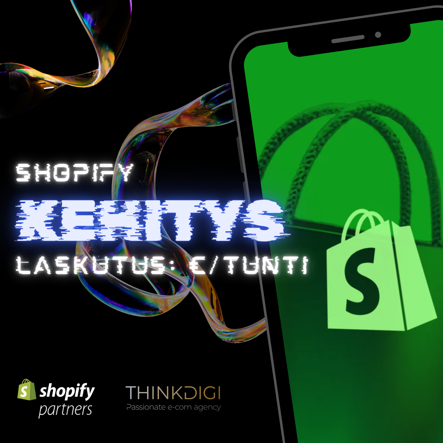 Shopify kehitystyö - Tuntihinta